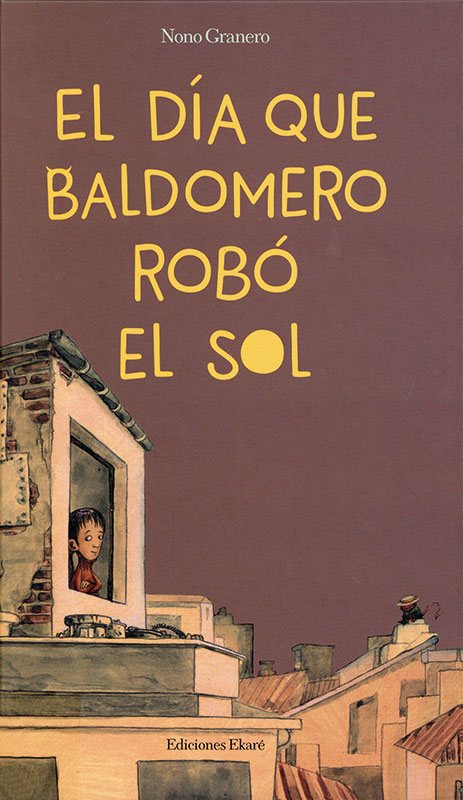 Cover art for El día que Baldomero robó el sol