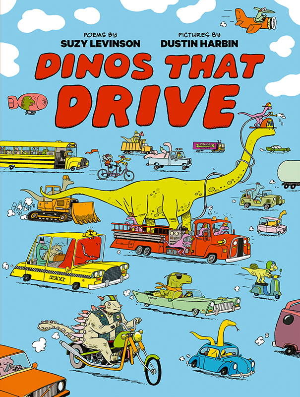 Cover art for Dinos that drive