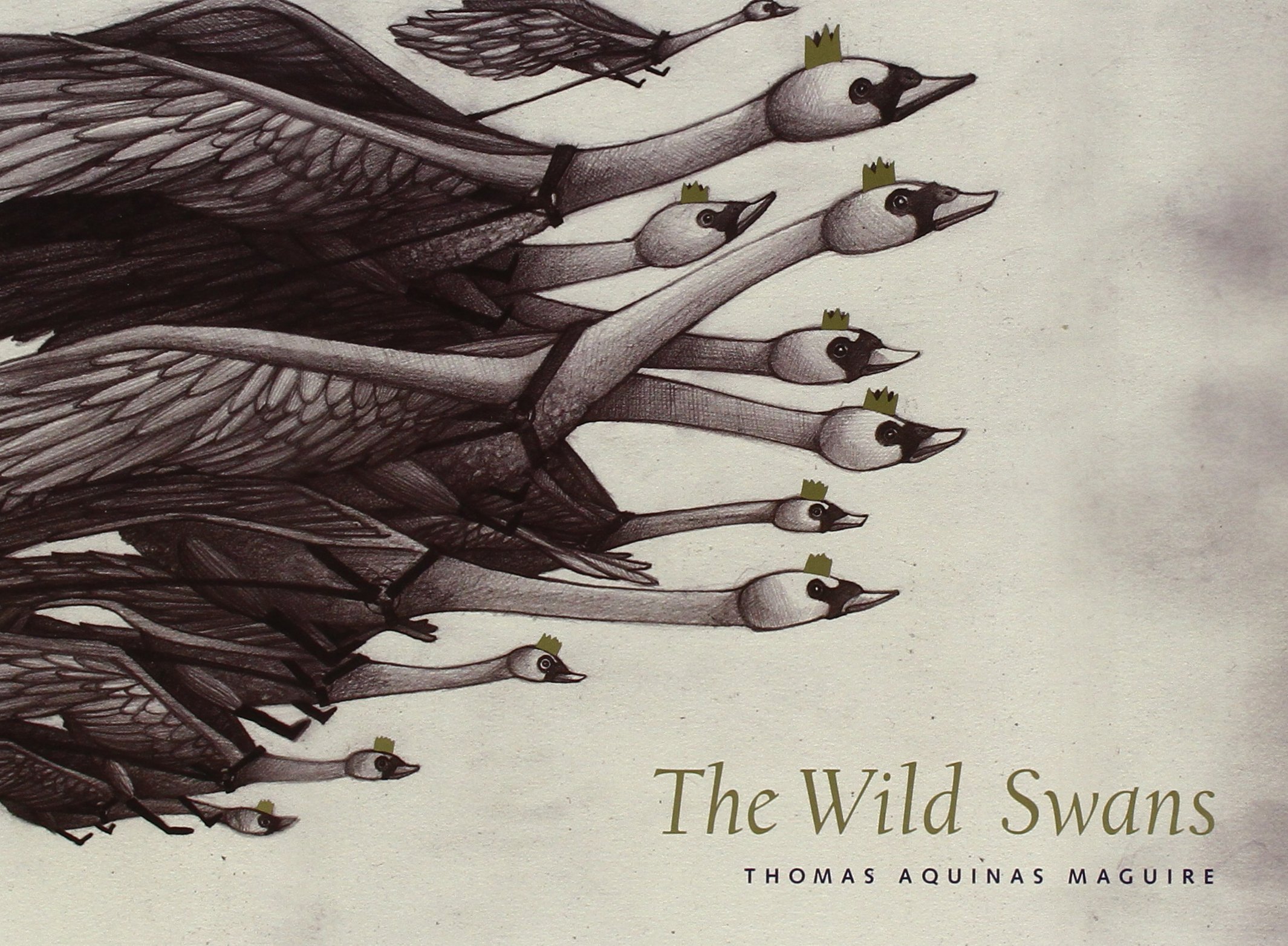 Cover art for The wild swans