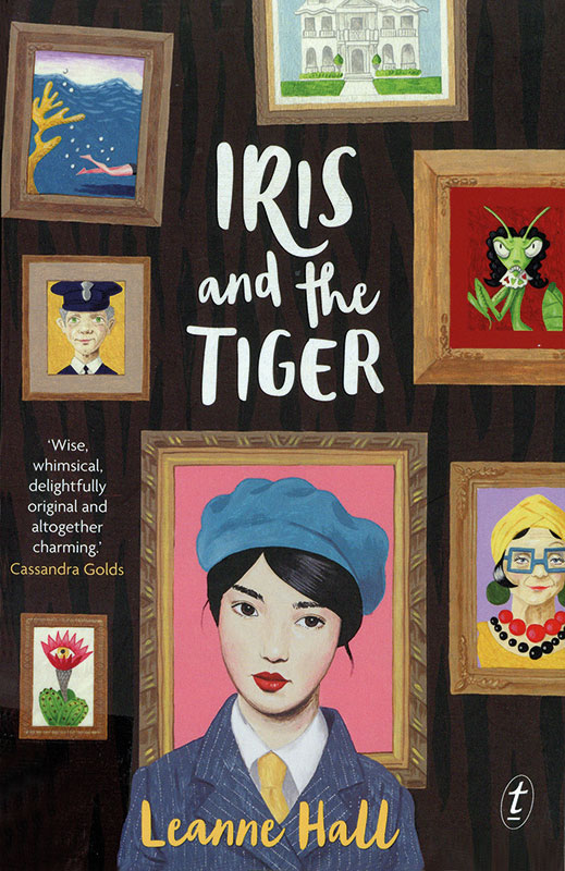 Cover art for Iris and the tiger