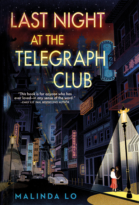 Cover art for Last night at the Telegraph Club
