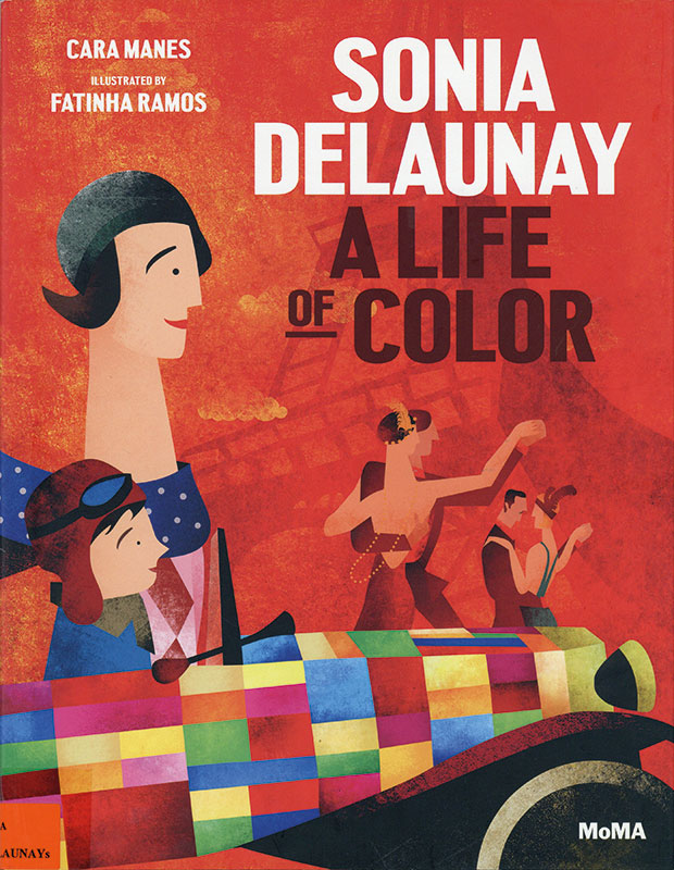 Cover art for Sonia Delaunay. A life of color